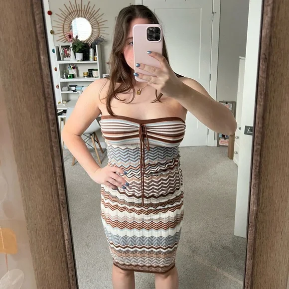 Princess Polly crochet midi dress